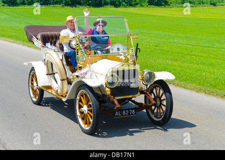 Weiß GA, gebaut im Jahr 1910, Foto, aufgenommen am 12. Juli 2013 in Landsberg, Deutschland Stockfoto