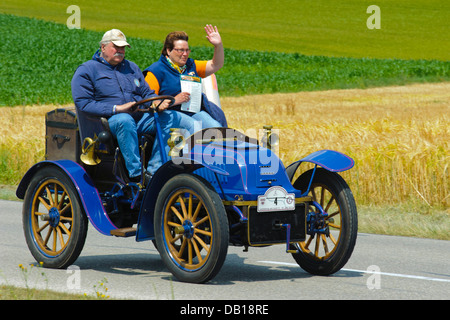 Leon Buat, gebaut im Jahr 1903, Foto, aufgenommen am 13. Juli 2013 in Landsberg, Deutschland Stockfoto