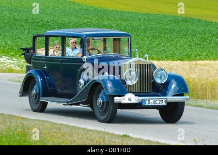 Rolls Royce Landaulet 20/25, im Jahr 1930, Foto am Juli 13, 2013 in Landsberg, Deutschland Stockfoto