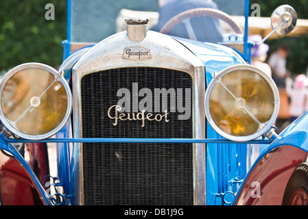 Französische Oldtimer Peugeot Stockfoto