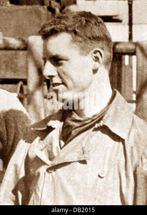 Scotts Antarktis Expedition Leutnant Pennell auf der Terranova im Jahre 1912 Stockfoto