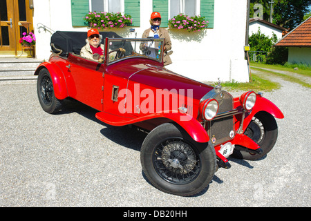 Alfa Romeo C 1750 SS, gebaut im Jahr 1929, Foto, aufgenommen am 12. Juli 2013 in Landsberg, Deutschland Stockfoto