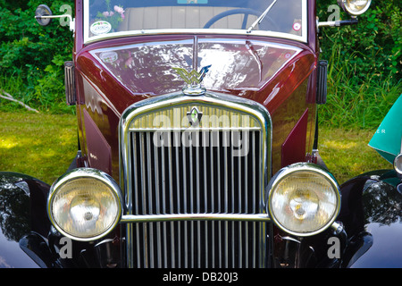 Wanderer W10 6-30 Cabriolet, gebaut im Jahr 1930, Foto, aufgenommen am 12. Juli 2013 in Landsberg, Deutschland Stockfoto