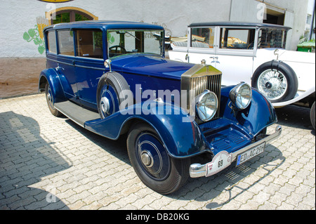 Rolls-Royce Landaulet 20/25, gebaut im Jahr 1930, Foto, aufgenommen am 12. Juli 2013 in Landsberg, Deutschland Stockfoto