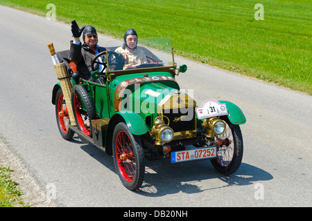 SWIFT-Zyklus-Auto, gebaut im Jahr 1914, Foto, aufgenommen am 12. Juli 2013 in Landsberg, Deutschland Stockfoto