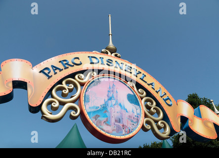 disneyland paris Stockfoto