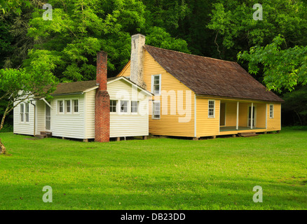 Palmer House in Cataloochee Tal, Great Smoky Mountains National Park, North Carolina, USA Stockfoto