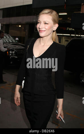 New York, New York, USA. 22. Juli 2013. Schauspielerin CATE BLANCHETT kommt für die "Blauen Jasmin" Premiere im MOMA statt. Bildnachweis: Nancy Kaszerman/ZUMAPRESS.com/Alamy Live-Nachrichten Stockfoto