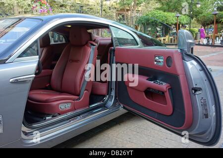 2014 rolls Royce Wraith on Santana Row, San Jose, Kalifornien USA Stockfoto