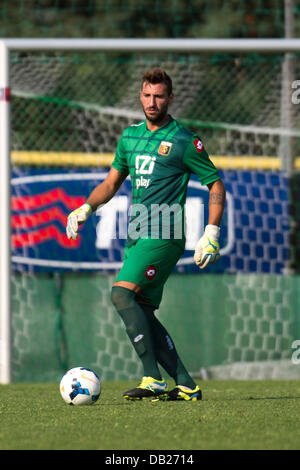 Antonio Donnarumma (Genua), 20. Juli 2013 - Fußball / Fußball: Vorsaison Freundschaftsspiel zwischen Val Stubai 0-8 Genoa CFC in Neustift, Österreich. (Foto von Maurizio Borsari/AFLO) Stockfoto