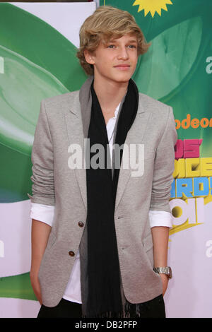 Cody Simpson Nickelodeon 2011 Kids Choice Awards statt an USCs Galen Center Los Angeles, Kalifornien - 02.04.11 Stockfoto