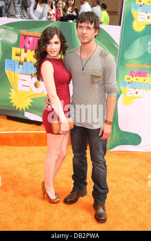 Erin Sanders Nickelodeon 2011 Kids Choice Awards statt an USCs Galen Center Los Angeles, Kalifornien - 02.04.11 Stockfoto