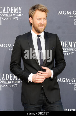 Charles Kelley von Lady Antebellum der Academy of Country Music Awards 2011 in der MGM Grand Garden Arena - Ankünfte Las Vegas, Stockfoto
