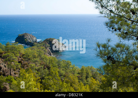 Asien, Ägypten, Provinz Antalya, der Lykische Weg (Likya Yolu) von Tekirova Nach Olympos Stockfoto