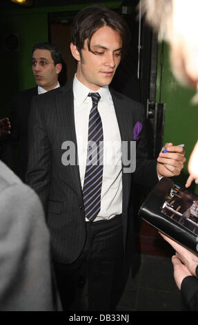 Shiloh Fernandez "Red Riding Hood" Sondervorstellung in Leicester Square - Backdoor Ankünfte London, England - 07.04.11 obligatorisch Credit: neue C /WENN.com Stockfoto