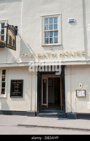 Das Bath House Pub Bene't Street Cambridge UK Stockfoto