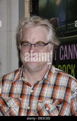 Philip Seymour Hoffman Öffnung Nacht der Broadway-Produktion von "The Motherfker mit dem Hut" Gerald Schoenfeld Theatre, eingetroffen. New York City, USA - 11.04.11 Stockfoto