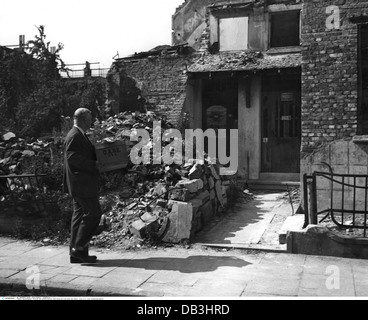 Nachkriegszeit, 1945 - 1949, zusätzliche-Rechte-Clearenzen-nicht verfügbar Stockfoto