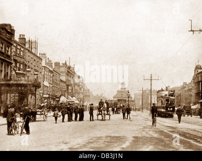 Stockton High Street 1900 Stockfoto