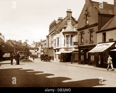 Stranraer Kreuz wohl 1930er Jahre Stockfoto