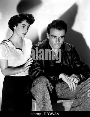 Einen Platz IN der Sonne Paramount, 1951. Unter der Regie von George Stevens. Mit Montgomery Clift, Elizabeth Taylor, Stockfoto