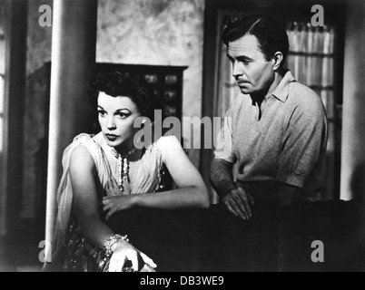 Ein Stern ist Warner Bros., 1954 geboren. Unter der Regie von George Cukor. Mit Judy Garland, James Mason, Stockfoto