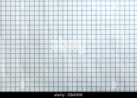 Quadrierten Mathematik Übung Notizblockseite " Stockfoto
