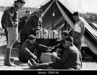 Militär, Australien, Armee, um 1940, zusätzliche-Rechte-Clearences-nicht vorhanden Stockfoto