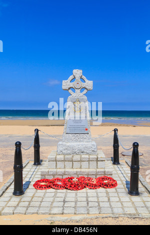 Normandie Navy Memorial in Hermanville, Frankreich Stockfoto