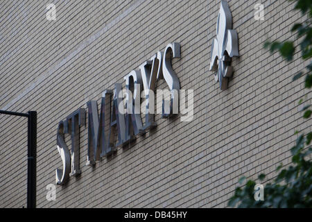 London, UK. 23. Juli 2013. St. Marien Krankenhaus Zeichen 23. Juli 2013, London, UK-Credit: Martyn Wheatley/Alamy Live News Stockfoto