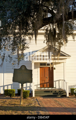 St. Marys Methodistenkirche. St. Marys, Georgia. Stockfoto