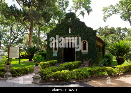 Kapelle unserer lieben Frau von La Leche, St. Augustine, Florida USA Stockfoto