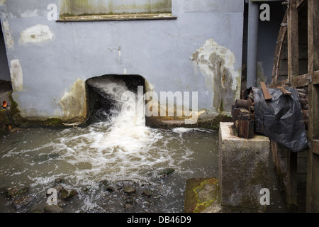 Sechzehnten Jahrhundert schmieden Wasser in Gdansk Oliwa. Architektur und Detail. Stockfoto