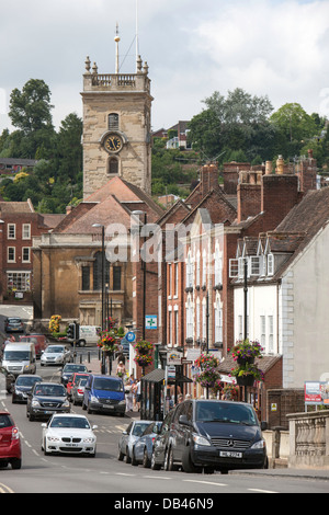 Pfarrkirche St. Anne im Zentrum Stadt Bewdley, Worcestershire, England, UK Stockfoto