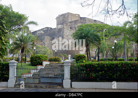 Schloss von San Cristobal, Old San Juan, Puerto Rico Stockfoto