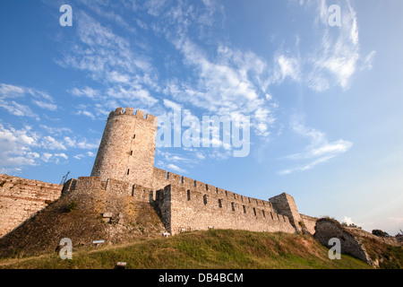 Die Festung Kalemegdan in Belgrad Stockfoto