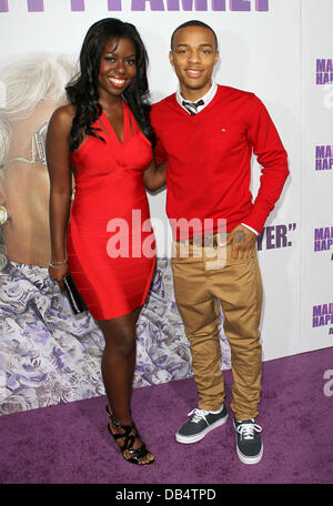 Camille Winbush und Shad "Bow Wow" Moos Los Angeles-Premiere von "Tyler Perry Madea große, glückliche Familie" statt an den Arclight Kinos Hollywood, California - 19.04.11 Stockfoto