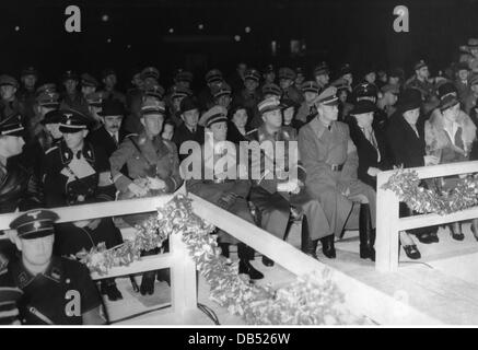 Nationalsozialismus / Nationalsozialismus, Veranstaltung, SA-Feier zum 30. Geburtstag von Horst Wessel, Berlin, 9.10.1937, Zusatzrechte-Clearences-nicht vorhanden Stockfoto