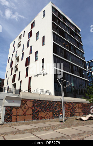 Die Bergedorf Bille Gebäude in der HafenCity von Hamburg, Deutschland. Stockfoto