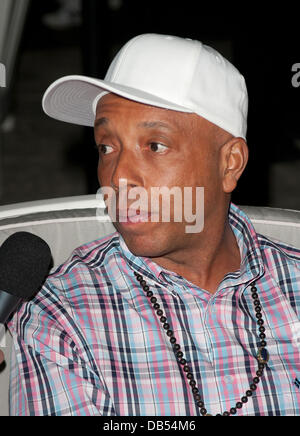 Russell Simmons während der Miami Beach Polo World Cup VII La Martina Mode Raleigh Hotel anzeigen, South Beach, Florida - 22.04.11 Stockfoto