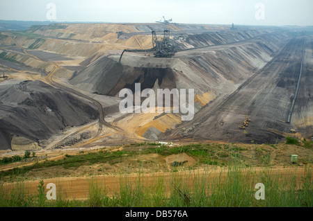 Tagebau (surface mine) Deutschland Stockfoto