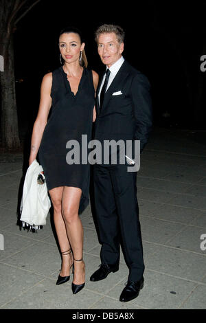 Drena De Niro und Calvin Klein 2011 Tribeca Film Festival Vanity Fair party am State Supreme Gerichtsgebäude New York City, USA - 27.04.11 Stockfoto