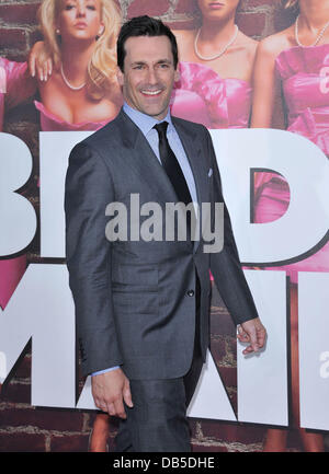 Jon Hamm die Premiere von "Brautjungfern" statt im Mann Village Theater - Ankünfte Los Angeles, Kalifornien - 28.04.11 Stockfoto