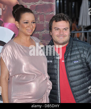 Maya Rudolph und Jack Black die Premiere von "Brautjungfern" statt im Mann Village Theater - Ankünfte Los Angeles, Kalifornien - 28.04.11 Stockfoto