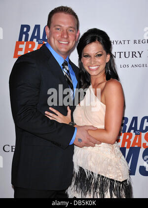 Melissa Rycroft und Ty Strickland 18. jährliche Race To Erase MS statt auf das Hyatt Regency Century Plaza - Ankünfte Los Angeles, Kalifornien - 29.04.11 Stockfoto