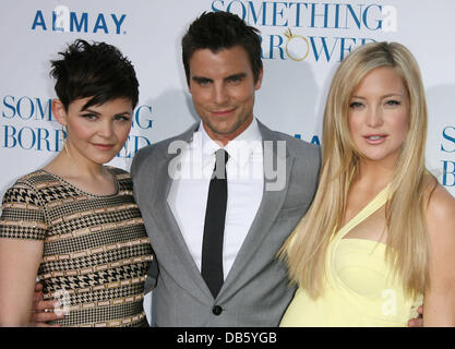 Ginnifer Goodwin, Colin Egglesfield und Kate Hudson Los Angeles Premiere von "Etwas geborgt" statt auf der Graumans Chinese Theatre Los Angeles, Kalifornien - 03.05.11 Stockfoto