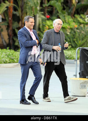 Larry Davis Promis kommen im Staples Center für Spiel 2 der NBA Western Conference-Halbfinale zwischen LA Lakers und die Dallas Mavericks. Los Angeles, Kalifornien - 04.05.11 Stockfoto