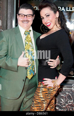 Murry Hill, Angie Pontani Dita Von Teese startet ihre neue Signatur cocktail "The Cointreau MargaDita' in Los Feliz New York City, USA - 05.05.11 Stockfoto