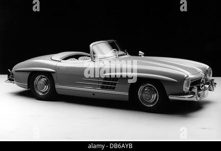 Transport / Transport, PKW, Fahrzeugvarianten, Mercedes-Benz 300 SL Roadster, 1958, Zusatzrechte-Abfahrungen-nicht vorhanden Stockfoto