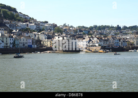 Bayards Cove und unteren Fähre Slipanlage an der Dartmouth, Devon, England, UK. Stockfoto